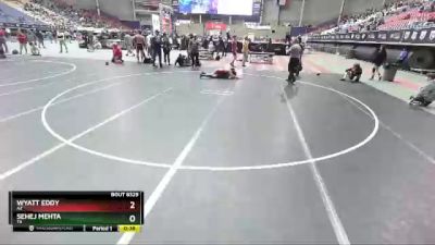 97-103 lbs Round 3 - Sehej Mehta, TX vs Wyatt Eddy, AZ