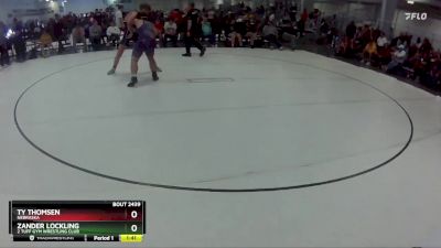 193 lbs Quarterfinal - Ty Thomsen, Nebraska vs Zander Lockling, 2 Tuff Gym Wrestling Club