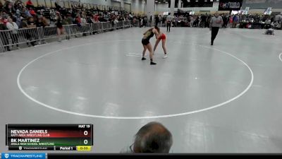 115 lbs Cons. Round 5 - Bk Martinez, Ayala High School Wrestling vs Nevada Daniels, Katy Area Wrestling Club