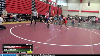 112-130 lbs Semifinal - Kenley Brown, Blackman Wrestling Club vs Taimane Benemerito, Assassins Wrestling