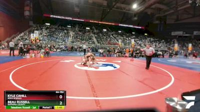 4A-152 lbs Champ. Round 1 - Kyle Cahill, Rock Springs vs Beau Russell, Natrona County