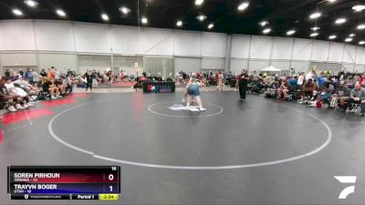 285 lbs Round 1 (8 Team) - Soren Pirhoun, Virginia vs Trayvn Boger, Utah