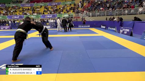 ROGÉRIO ALEXANDRE DO CARMO DE MO vs ALEXANDRE AUGUSTO BARBOZA SILVA 2024 Brasileiro Jiu-Jitsu IBJJF