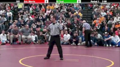 182 lbs finals Eric Morris Wyoming Seminary vs. BJ Toal Troy Christian