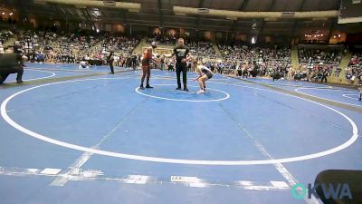 126 lbs Round Of 16 - Aubrey Redding, Piedmont vs Kelice Luker, Hurricane Wrestling Academy