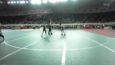 80 lbs Round Of 64 - Jeremiah Rojo, Altus JH vs Kaylor Jones, Norman North