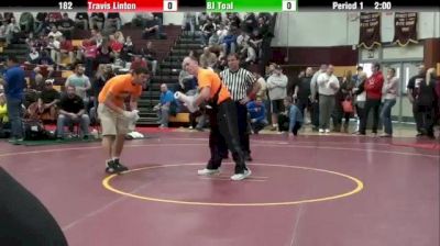 182 q, Travis Linton vs BJ Toal, Troy Christian