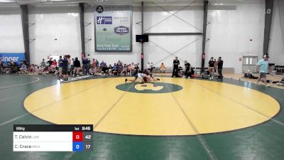 89 kg Rr Rnd 2 - Teague Calvin, LAW vs Carson Crace, Michigan Grapplers