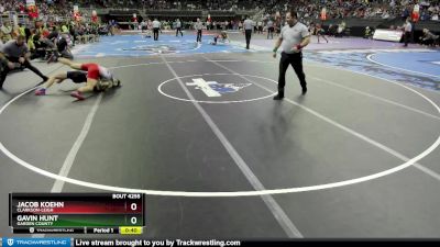 Cons. Round 2 - Gavin Hunt, Garden County vs Jacob Koehn, Clarkson-Leigh