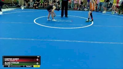 60 lbs Round 1 (8 Team) - Carter Hardy, Revival Orange vs Blake Fowler, Scanlan