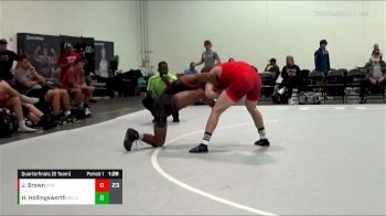 132 lbs Quarterfinals (8 Team) - Joel Brown, Dynasty vs Hunter Hollingsworth, Team Oklahoma