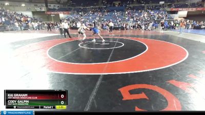 165 lbs Champ. Round 1 - Cody Galpin, Mat Rats Rebooted vs Kai Graham, Mat Demon Wrestling Club