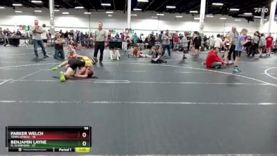 96 lbs Placement (4 Team) - Parker Welch, Terps Xpress vs Benjamin Layne, FL Scorpions