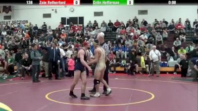 138 lbs semi-finals Zain Retherford Benton vs. Heffernan St Eds