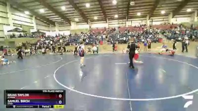 140-150 lbs 5th Place Match - Giuas Taylor, Alaska vs Samuel Birch, Utah