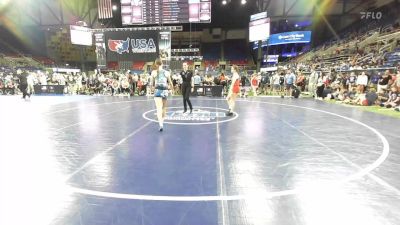 112 lbs Cons 32 #1 - Audrey Scherer, Missouri vs Gracie Webb, Arkansas