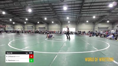 125 lbs Round Of 16 - Riker OHearon, Mat Assassins vs Stone Redmon, Dundee Wrestling