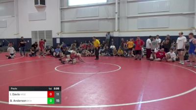 139 lbs Pools - Tyler Roark, Arsenal WV vs Malachi Kapenga, 84 Athletes (VA)