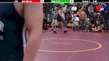 182 lbs quarter-finals Eric Morris Wyoming Seminary vs. Turk