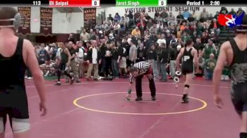 113 lbs quarter-finals Jaret Singh vs. Eli Seipel St Paris Graham