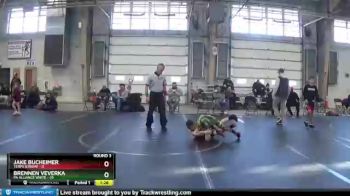76 lbs Round 3 (8 Team) - Jake Bucheimer, Terps Xtreme vs Brennen Veverka, PA Alliance White