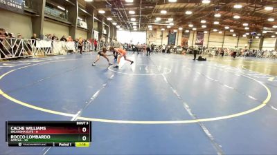 92 lbs Rd# 4- 2:00pm Friday Final Pool - Rocco Lombardo, Gotcha vs Cache Williams, Oklahoma Elite