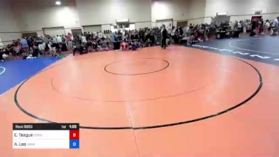 71 kg Cons 64 #2 - Ethan Teague, Cowboy Wrestling Club vs Adrian Lee, Hawaii Wrestling Academy