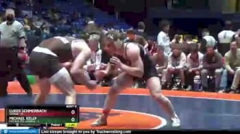 182 lbs Finals (8 Team) - Lukes Schmerbach, DeKalb vs Michael Kelly, Chicago (Mt. Carmel)