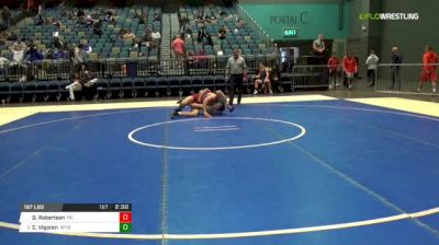 197 lbs Consolation - Dalton Robertson, UN-Northern Colorado vs Cody Vigoren, Wyoming