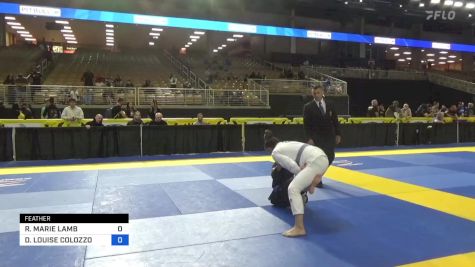 DESIREE LOUISE COLOZZO vs RACHEL MARIE LAMB 2024 Pan Jiu Jitsu IBJJF Championship