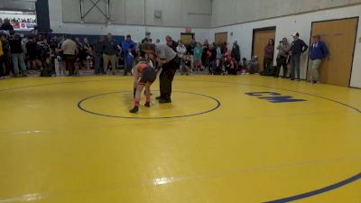 82-90 lbs Quarterfinal - Finley Fourspring, Corry vs Faith Gladfelter, American Dream