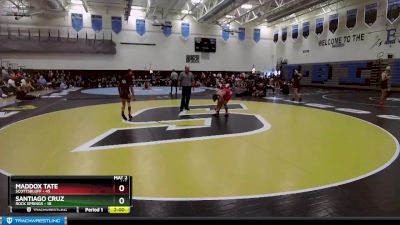 113 lbs Round 4 (10 Team) - Maddox Tate, Scottsbluff vs Santiago Cruz, Rock Springs