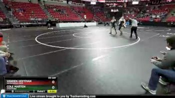 D3-220 lbs Cons. Round 1 - Cole Marten, Stratford vs Vanden Hoffman, Weyauwega-Frem.