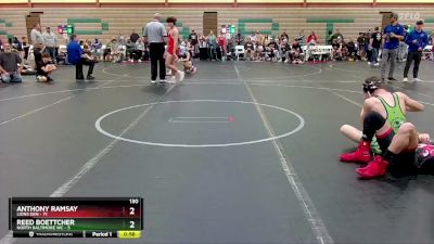 130 lbs Round 3 (6 Team) - Anthony Ramsay, Lions Den vs Reed Boettcher, North Baltimore WC