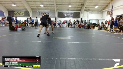 Round 1 (6 Team) - Cole O`Brien, Iron Faith Grappling vs Gabe Garibaldi, Empire Wrestling Academy