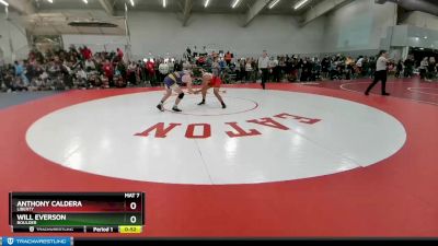 165 lbs Cons. Round 2 - Anthony Caldera, Liberty vs Will Everson, Boulder