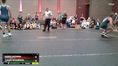 200 lbs Finals (8 Team) - Jaxson Mathenia, Ice Spice Elite vs Turner Richardson, LWA