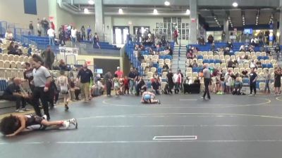 80 lbs Cons. Semi - Brian Flynn, SMWC Wolfpack vs Kai Allman, Vipers