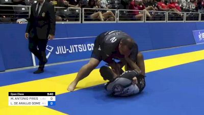 MARCIO ANTONIO PIRES JUNIOR vs LUCAS DE ARAUJO GOMES 2022 Pan IBJJF Jiu-Jitsu No-Gi Championship