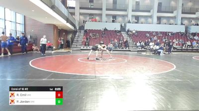 141 lbs Consi Of 16 #2 - Raymond Cmil, Virginia Military Institute vs Patrick Jordon, Virginia Military Institute