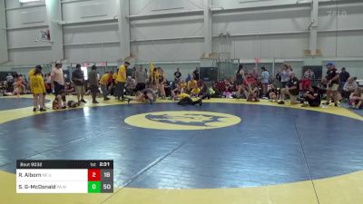 180 lbs Pools - Riley Alborn, NE United (OH) vs Shelby Gipson-McDonald, PA West