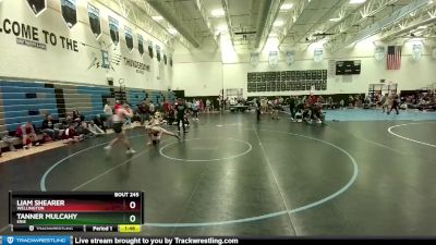 129-131 lbs Round 3 - Liam Shearer, Wellington vs Tanner Mulcahy, Erie