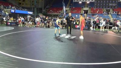 126 lbs Cons 128 #2 - Nick Meza, Arizona vs Micah Kelly, Connecticut