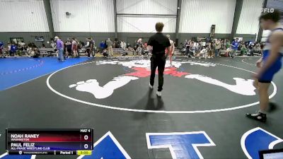 144 lbs Cons. Round 3 - Noah Raney, Washington vs Paul Feliz, All-Phase Wrestling Club