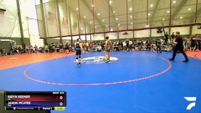 126 lbs Cons. Round 4 - Aidyn Keener, CA vs Jaxon McAtee, WA