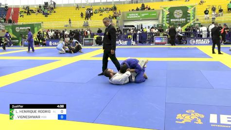 LUIZ HENRIQUE RODRIGUES BISERRA vs VIGNESHWAR 2024 Brasileiro Jiu-Jitsu IBJJF