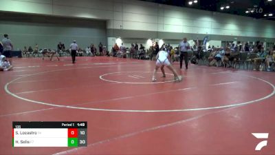 135 lbs Round 2 (8 Team) - Sophia Locastro, Sunbear Wrestling vs Haylee Selis, MXW Purple