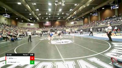 2A 132 lbs Cons. Round 1 - Francisco Bernal, Enterprise vs Treshon Billie, San Juan