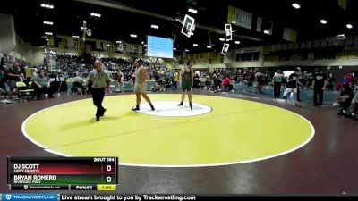 285 lbs Cons. Round 2 - Bryan Romero, Riverside Poly vs DJ Scott, Saint Francis