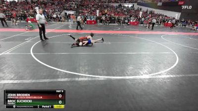 115 lbs Cons. Round 2 - Broc Suchocki, Merrill vs John Brodien, Princeton Youth Wrestling Club